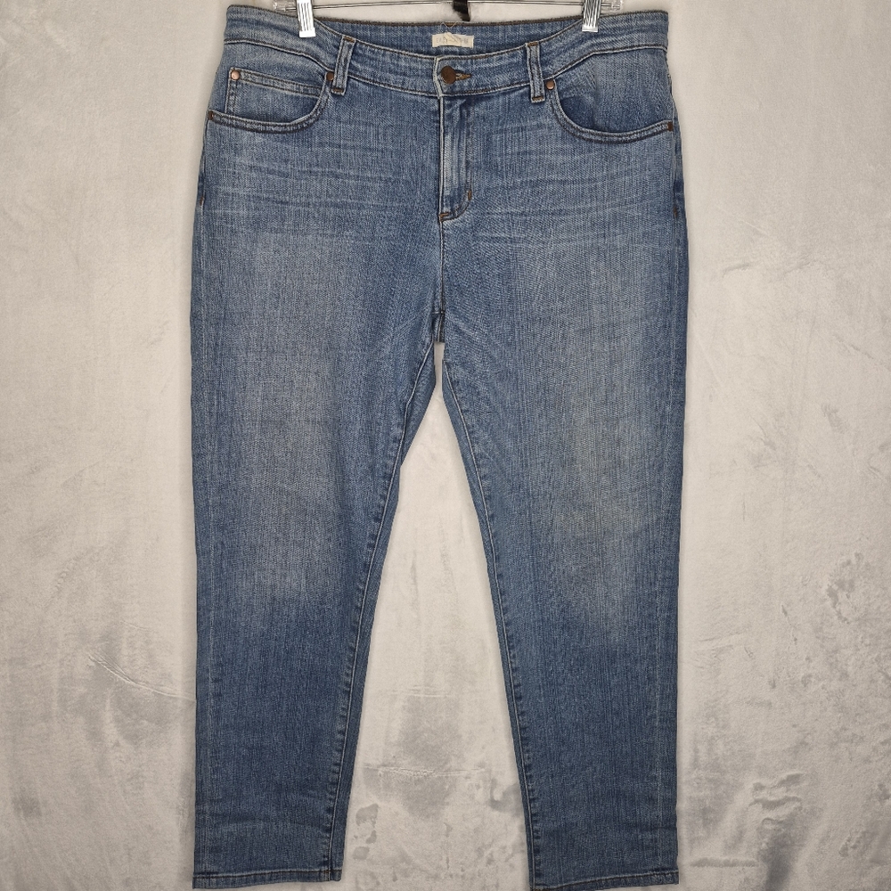 Eileen Fisher Straight Ankle Jeans Size‎ 12